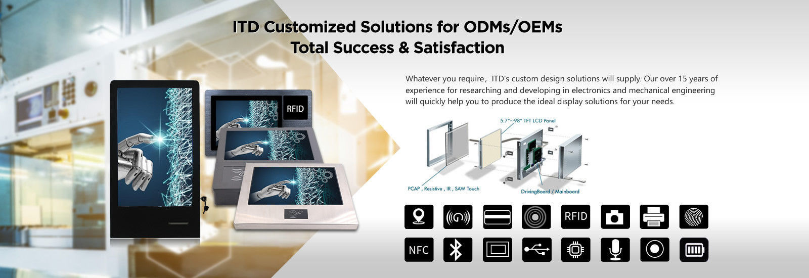 quality Embedded Panel PC factory