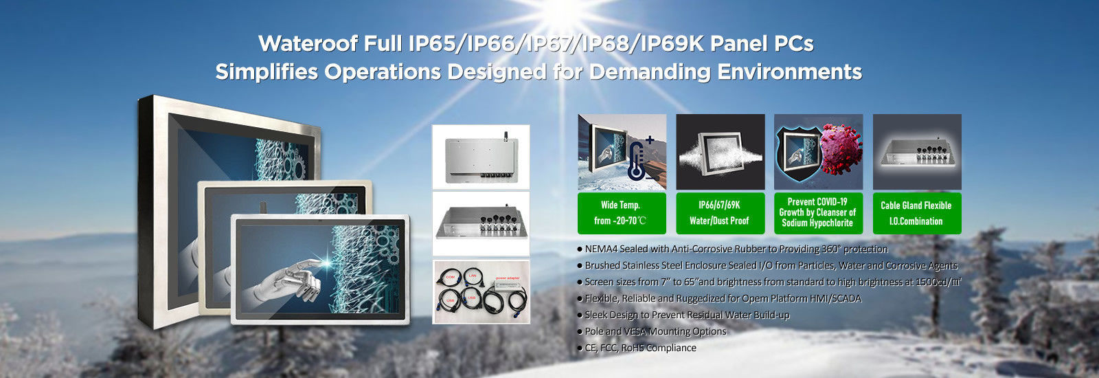 quality Embedded Panel PC factory