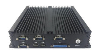 Puertos COM máximos integrados Fanless Intel Bay Trail de la PC 9 USB 8 del alto rendimiento