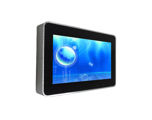 7&quot; señalización al aire libre de Media Player Digital exhibe el enchufe/el juego de la tarjeta del SD del puerto de USB
