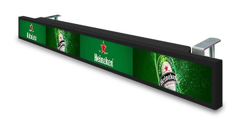 La tienda al por menor/la PC industrial del panel táctil, barra ultra fina estiró el monitor LCD