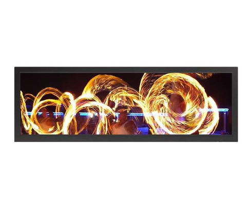14,9 “estiró la exhibición del Lcd, entradas de Hdmi toda la pantalla táctil industrial de acero de la PC del panel