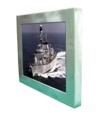 PC industrial rugosa del acero inoxidable con alto tacto resistente brillante de PCAP IR
