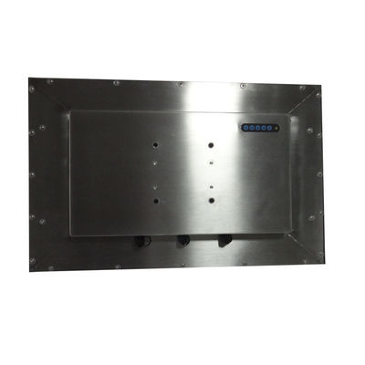 24 Inch Industrial Rugged Touch Screen Monitor IP67 Waterproof 400nits Brightness