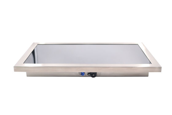 Nema rugosa 4X del material del acero inoxidable del monitor 316 de la pantalla táctil de la industria alimentaria