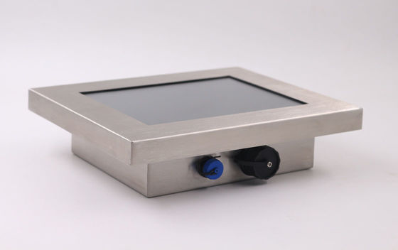 Exhibiciones rugosas del Lcd del ambiente duro, monitor de computadora industrial del acero inoxidable