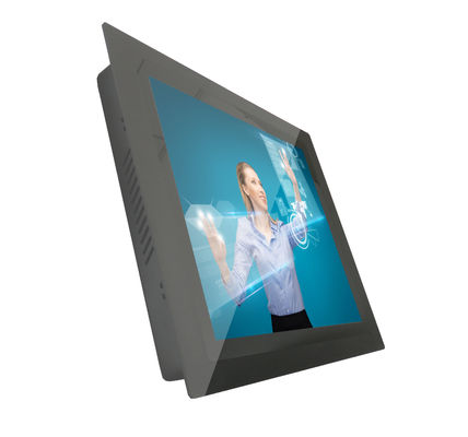 1280 × 1024 17 Inch Flat Screen Monitor , Long Life Cycle Pcap Touch Monitor