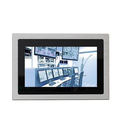 Monitor de computadora rugoso de la pantalla ancha, 50000 horas del MTBF del panel del soporte de exhibición del Lcd