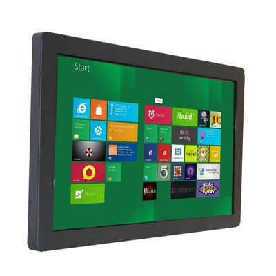Monitor LCD montado en la pared de la pantalla táctil artículo de 84 de la pulgada de la talla 50000 MTBF de las horas
