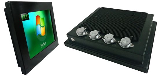 stainless steel panel PC rugged all in one PC waterproof NEMA 4 rated