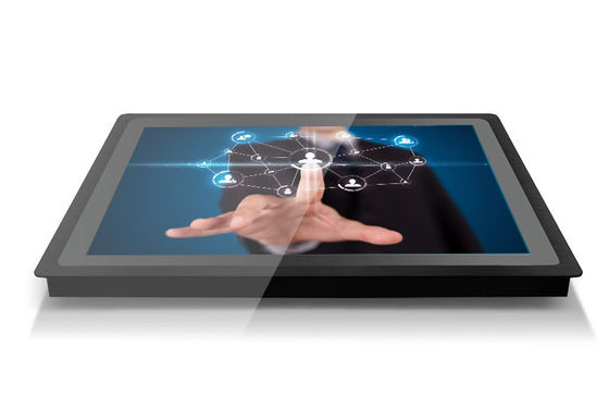 Layar Sentuh Full HD Industrial Panel PC 1920x1080 Tipe Pemasangan Panel