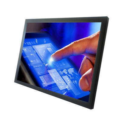 17&quot; PC industrial DC 12V 1280x1024 del panel táctil con el entramado de acero rugoso