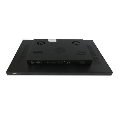 PC de la pantalla táctil del soporte de la pared de 27 pulgadas, industrial todos en una PC DC 12V