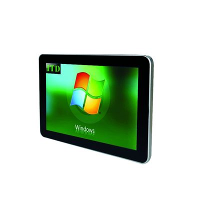 Con pantalla grande todos en PC cero del panel del bisel de un tacto industrial 11,6 de la PC” con 10 puntos del tacto