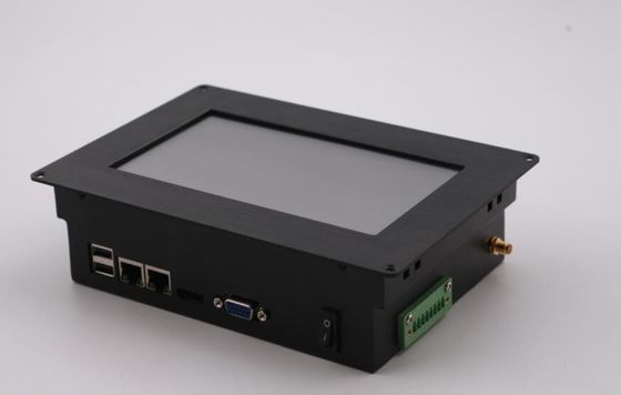 7 &quot;Layar Sentuh Resistif Industri PC Freescale Cortex I. MX6 DAPAT BUS 4G WIFI GPS SIM Card TF Slot DC9-36V untuk kendaraan