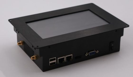 la PC del panel táctil del uso PCAP Freescale Linux del vehículo 10.1inch PUEDE TRANSPORTAR 4G WIFI GPS DC110V opcional