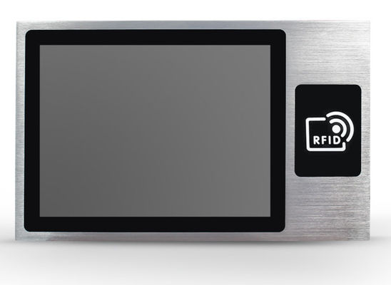 PC del panel táctil de PCAP ordenador Intel I3/I5/I7 de 15 pulgadas con el reconocimiento del lector/de cara del RFID