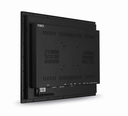 PC del panel táctil de la retroiluminación LED, 15&quot; completamente bisel todo en una pantalla táctil multi Android HMI