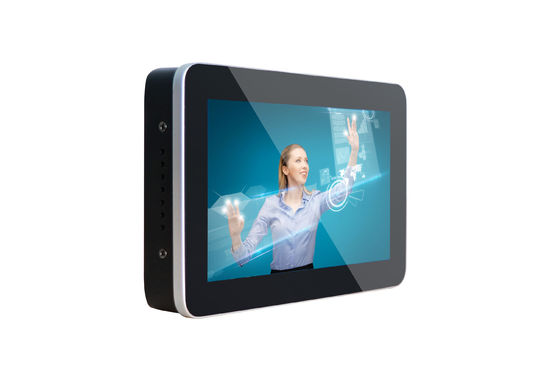 TFT Industrial All In One PC Touch Screen 7'' Linux Fanless Intel J1900/Z8350