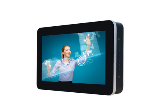 La PC multi 7&quot; del panel táctil los puntos del tacto de HMI 10 verdad los liendres cero del bisel 300 del plano con Pcap