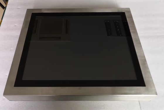 15&quot; PC industrial plana pura HMI capacitivo resistente Linux de la pantalla táctil del acero inoxidable
