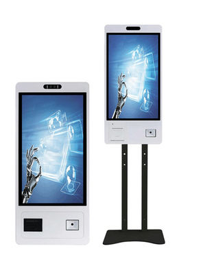 RK3399 21,5&quot; quiosco 250nits FHD HDMI del pago del servicio del uno mismo