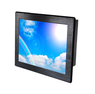 Pantalla táctil industrial de la PC del panel de 15 pulgadas, toda en chasis del acero de la PC del One Touch