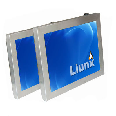 PC legible del panel de la luz del sol completa de la prenda impermeable IP65 15 pulgadas con retroiluminación LED de 1200 liendres