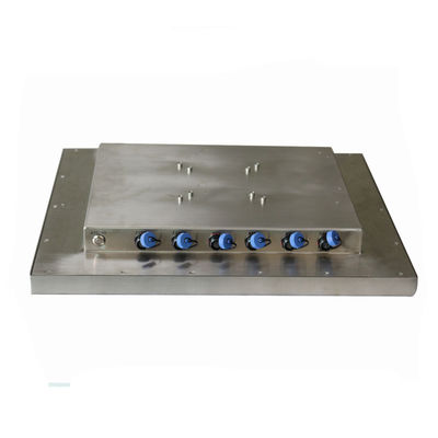 Stainless Steel Rugged Panel PC Resistive / Capacitive Touch Screen 17&quot; High Brightness