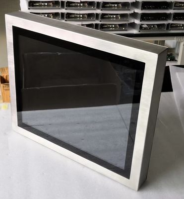 5 Wires Resistive Touch Screen Panel PC IP66 IP67 Waterproof 17&quot; CE Compliance